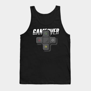 Game Over joystick Tank Top